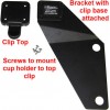 Modifry® Tunnel Bracket & Cup Holder 2006 & Up