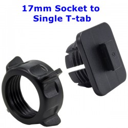 17mm Socket to Single T-tab
